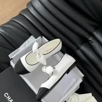 $102.00 USD Chanel Flat Shoes For Women #1409007