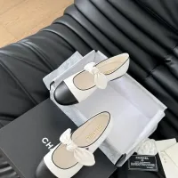 $102.00 USD Chanel Flat Shoes For Women #1409009