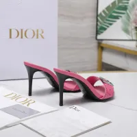 $108.00 USD Christian Dior Slippers For Women #1409013