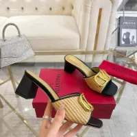 $85.00 USD Valentino Slippers For Women #1409018