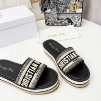 $85.00 USD Christian Dior Slippers For Women #1409176