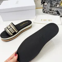 $85.00 USD Christian Dior Slippers For Women #1409176
