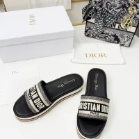 $85.00 USD Christian Dior Slippers For Women #1409176