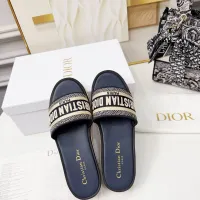 $85.00 USD Christian Dior Slippers For Women #1409177