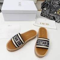 $85.00 USD Christian Dior Slippers For Women #1409178