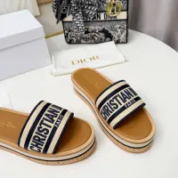 $85.00 USD Christian Dior Slippers For Women #1409178