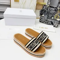 $85.00 USD Christian Dior Slippers For Women #1409179