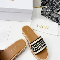 $85.00 USD Christian Dior Slippers For Women #1409179