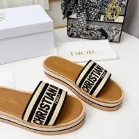 $85.00 USD Christian Dior Slippers For Women #1409179