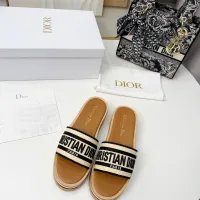 $85.00 USD Christian Dior Slippers For Women #1409179