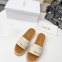 $85.00 USD Christian Dior Slippers For Women #1409180