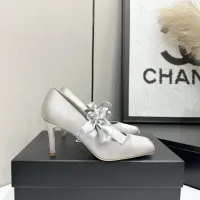 $102.00 USD Chanel High-Heeled Shoes For Women #1409194
