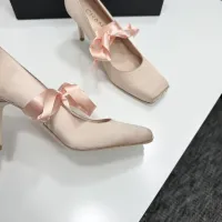 $102.00 USD Chanel High-Heeled Shoes For Women #1409195