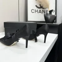 $102.00 USD Chanel High-Heeled Shoes For Women #1409197