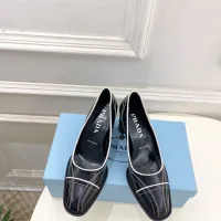 $125.00 USD Prada High-heeled Shoes For Women #1409239