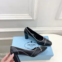 $125.00 USD Prada High-heeled Shoes For Women #1409239