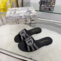 $85.00 USD Christian Dior Slippers For Women #1409330