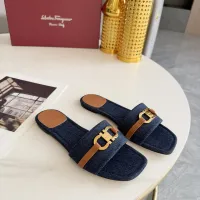 $82.00 USD Salvatore Ferragamo Slippers For Women #1409348