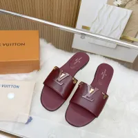 $85.00 USD Louis Vuitton Slippers For Women #1409356