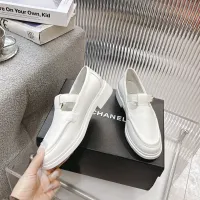 $102.00 USD Chanel Leather Shoes For Women #1409380