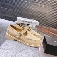 $102.00 USD Chanel Leather Shoes For Women #1409381