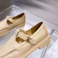 $102.00 USD Chanel Leather Shoes For Women #1409381
