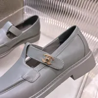 $102.00 USD Chanel Leather Shoes For Women #1409382