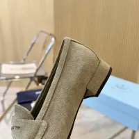 $102.00 USD Prada Leather Shoes For Women #1409383