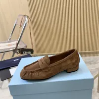 $102.00 USD Prada Leather Shoes For Women #1409385