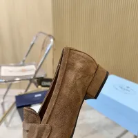 $102.00 USD Prada Leather Shoes For Women #1409385