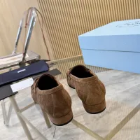 $102.00 USD Prada Leather Shoes For Women #1409385