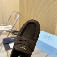 $102.00 USD Prada Leather Shoes For Women #1409386