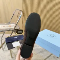 $102.00 USD Prada Leather Shoes For Women #1409386