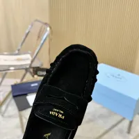 $102.00 USD Prada Leather Shoes For Women #1409387