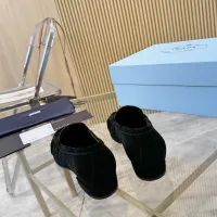 $102.00 USD Prada Leather Shoes For Women #1409387