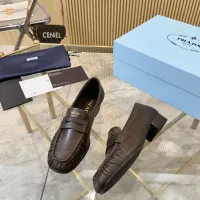 $102.00 USD Prada Leather Shoes For Women #1409388