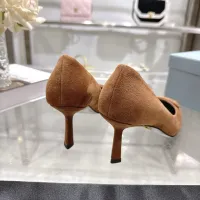 $108.00 USD Prada High-heeled Shoes For Women #1409410