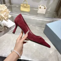 $108.00 USD Prada High-heeled Shoes For Women #1409411