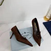 $102.00 USD Prada High-heeled Shoes For Women #1409432