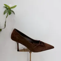 $102.00 USD Prada High-heeled Shoes For Women #1409432