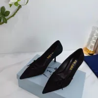 $102.00 USD Prada High-heeled Shoes For Women #1409433