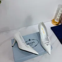 $102.00 USD Prada High-heeled Shoes For Women #1409434