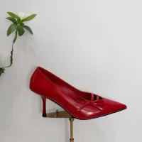 $102.00 USD Prada High-heeled Shoes For Women #1409436