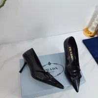 $102.00 USD Prada High-heeled Shoes For Women #1409437