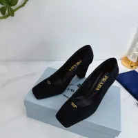 $102.00 USD Prada High-heeled Shoes For Women #1409441