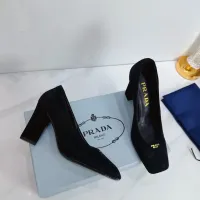 $102.00 USD Prada High-heeled Shoes For Women #1409441