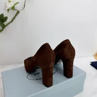 $102.00 USD Prada High-heeled Shoes For Women #1409444