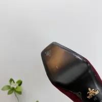 $102.00 USD Prada High-heeled Shoes For Women #1409445