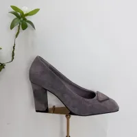 $102.00 USD Prada High-heeled Shoes For Women #1409446