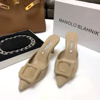 $96.00 USD Manolo Blahnik Slippers For Women #1409573